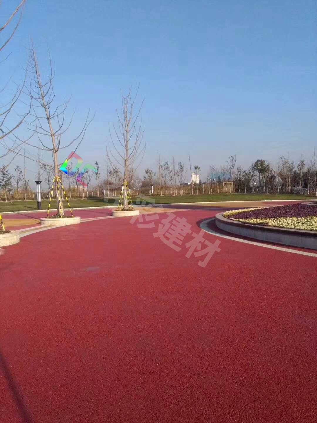 陜西華山透水混凝土工程